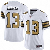 Nike Men & Women & Youth Saints 13 Michael Thomas White Color Rush Limited Jersey,baseball caps,new era cap wholesale,wholesale hats